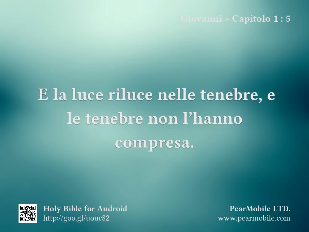 Giovanni, Capitolo 1:5